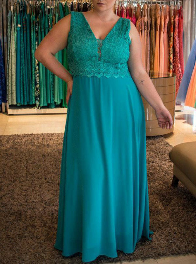 turquoise plus size dress
